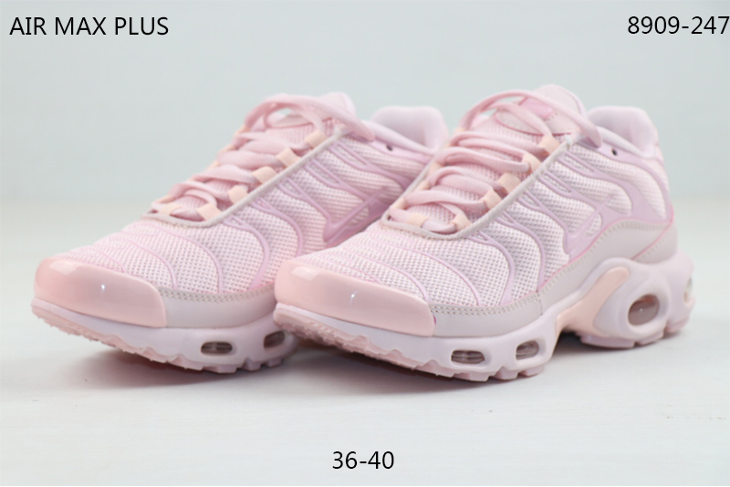 2020 Women Nike Air Max PLUS TN Pink Shoes - Click Image to Close